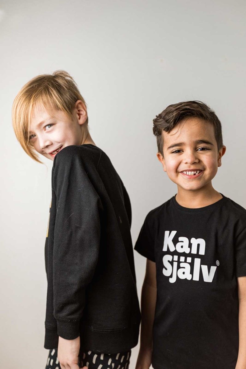 Kan Själv, t-shirt, svart - Dropmerch