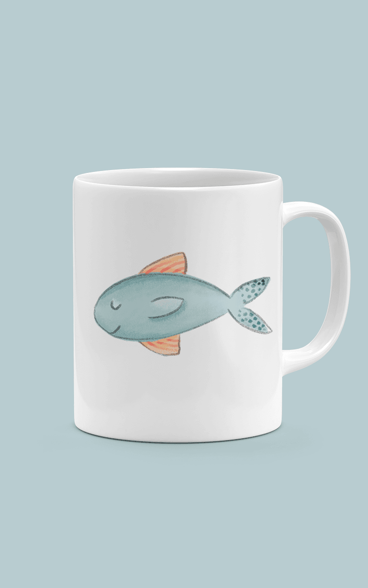 Mugg - Fisken från Havet - Dropmerch